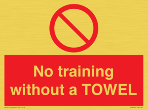 No training without a TOWEL